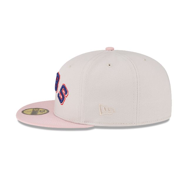 Just Caps Stone Pink Chicago Cubs 59FIFTY Fitted Hat sold by New Era product image thumbnail 5