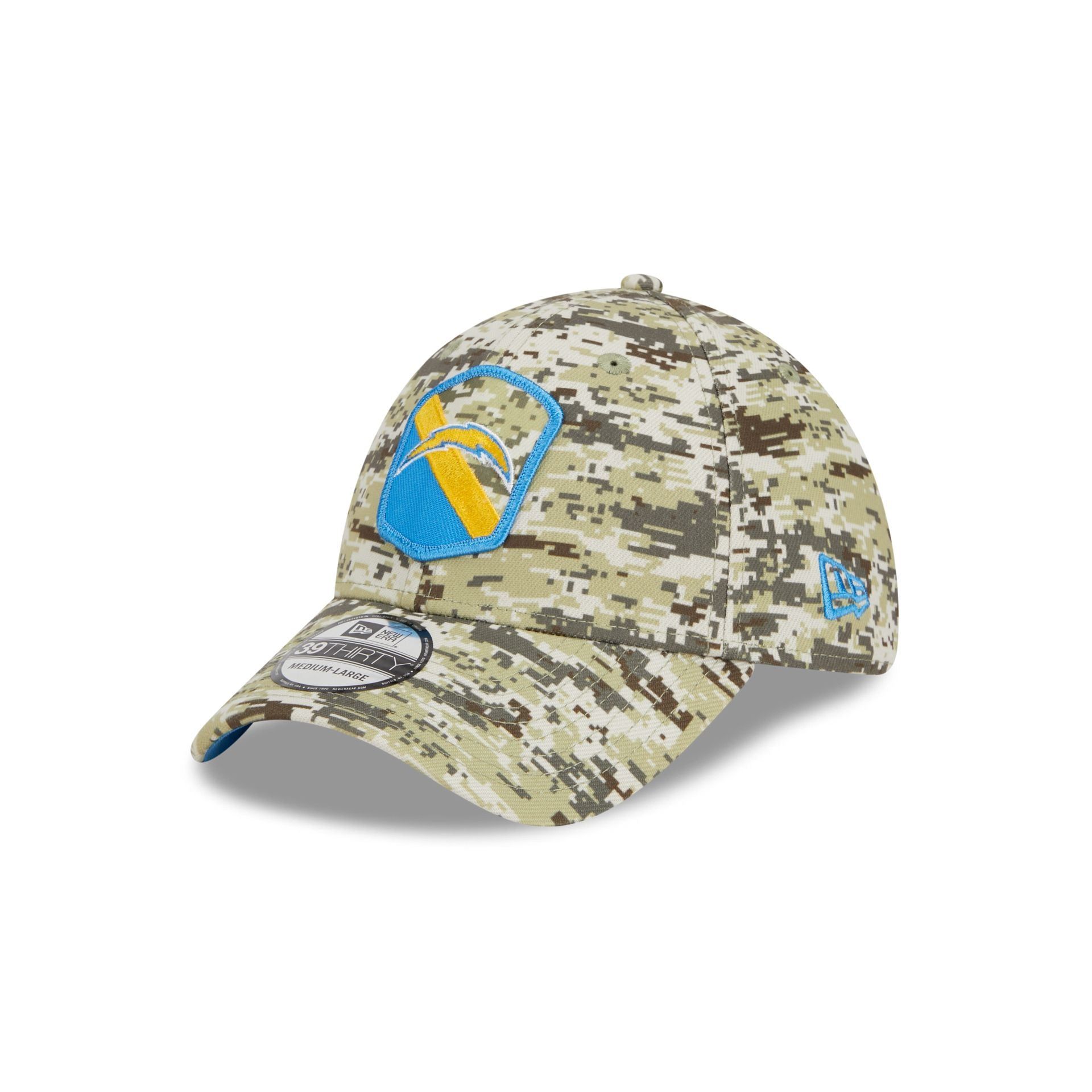 Los Angeles Chargers 2023 Salute to Service Camo 39THIRTY Stretch Fit Hat sold by New Era product image thumbnail 3