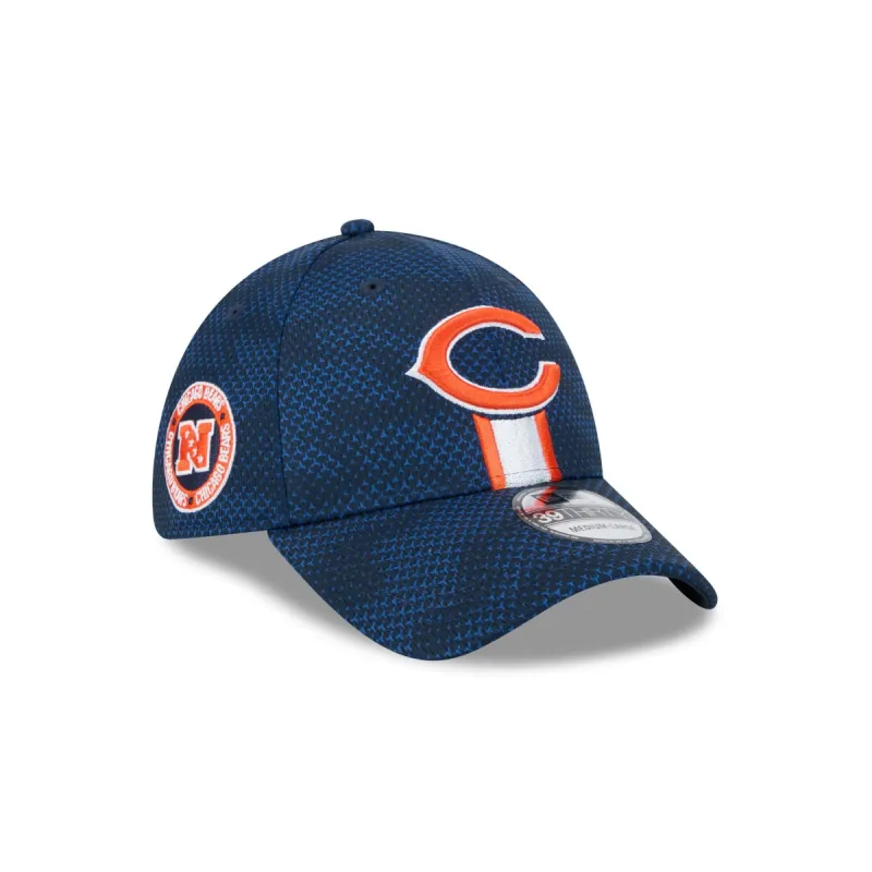 Chicago Bears 2024 Sideline 39THIRTY Stretch Fit Hat sold by New Era