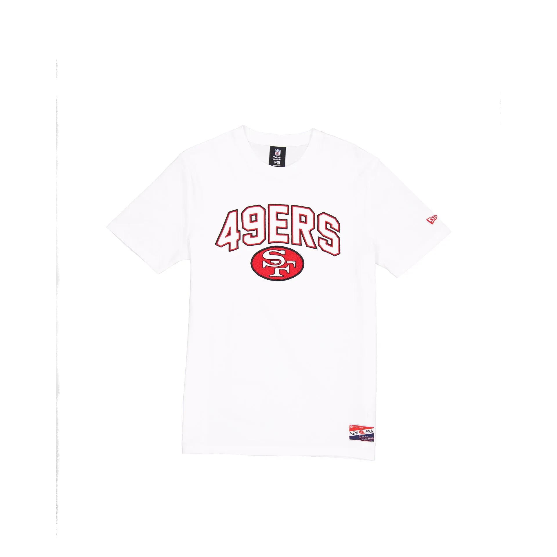 San Francisco 49ers Throwback White T-Shirt sold by New Era