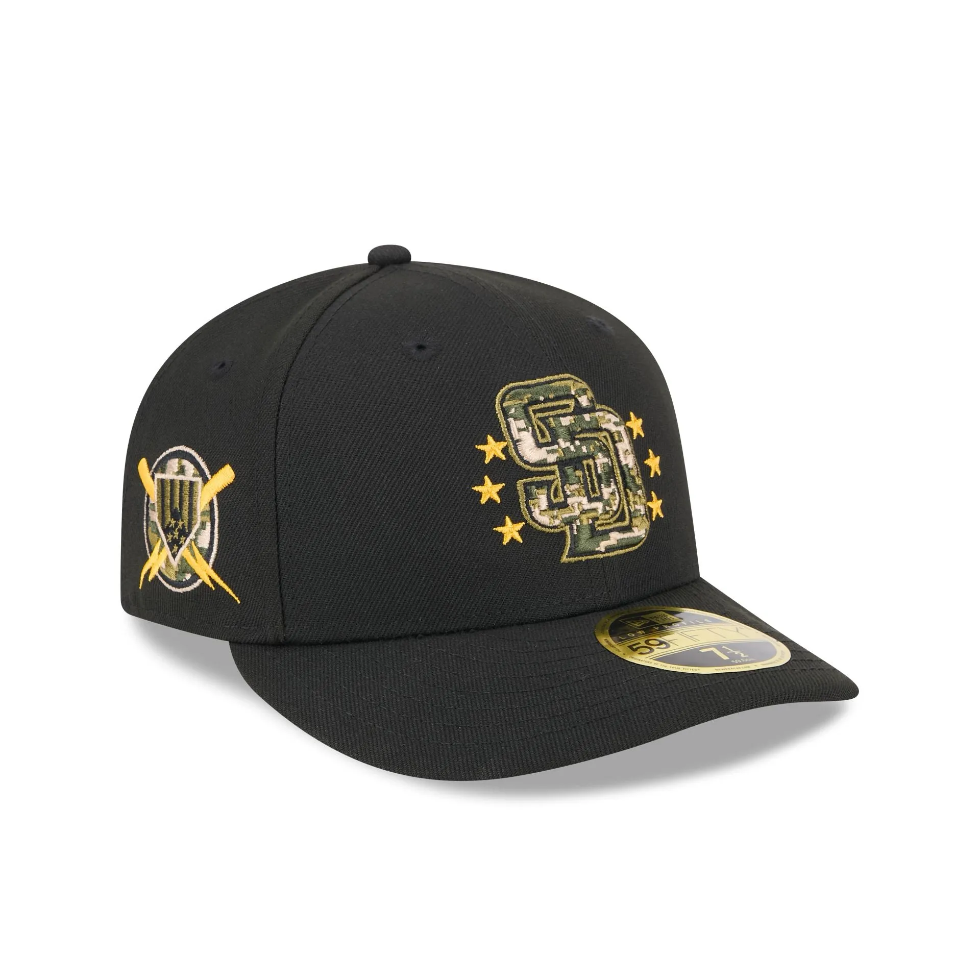 San Diego Padres Armed Forces Day 2024 Low Profile 59FIFTY Fitted Hat sold by New Era