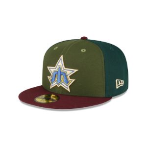 Just Caps Dark Green Seattle Mariners 59FIFTY Fitted Hat sold by New Era