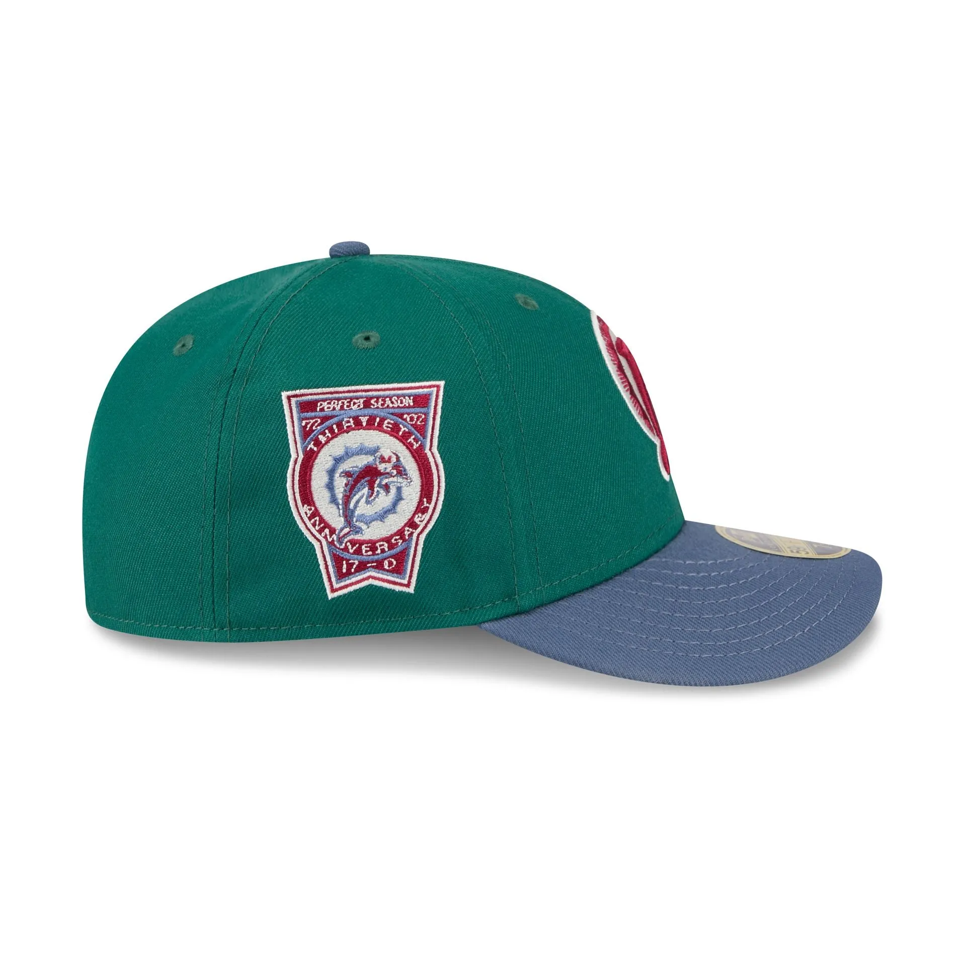 Miami Dolphins Green Gemstone Low Profile 59FIFTY Fitted Hat sold by New Era product image thumbnail 4