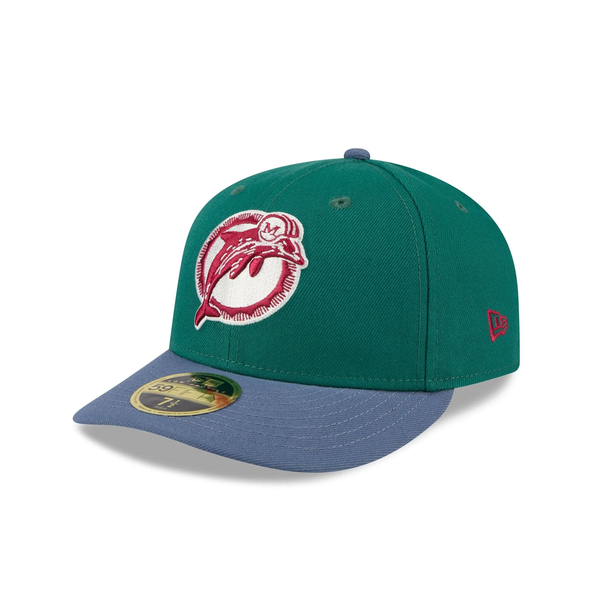 Miami Dolphins Green Gemstone Low Profile 59FIFTY Fitted Hat sold by New Era product image thumbnail 3