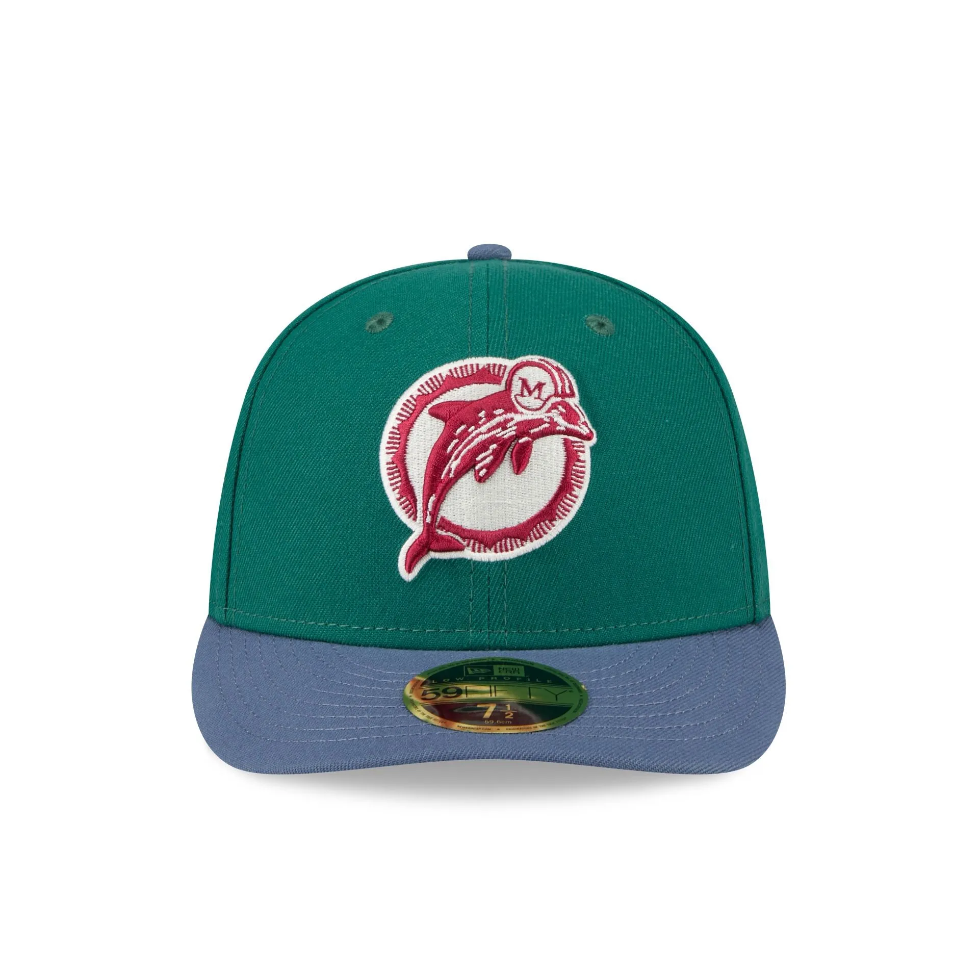 Miami Dolphins Green Gemstone Low Profile 59FIFTY Fitted Hat sold by New Era product image thumbnail 2