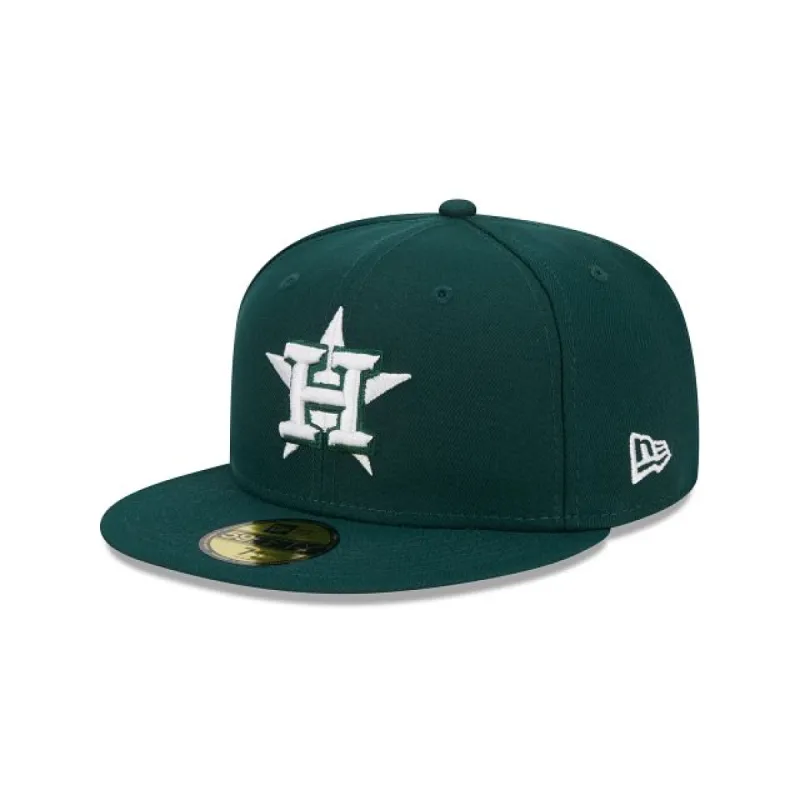 Houston Astros Green 59FIFTY Fitted Hat sold by New Era
