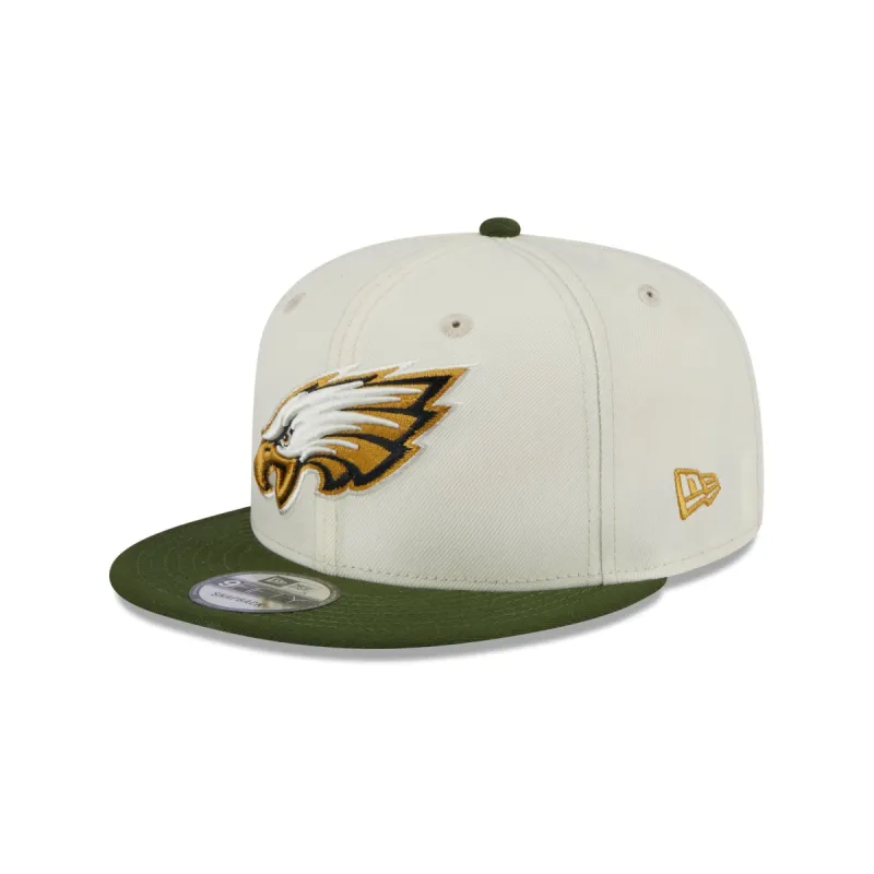 Philadelphia Eagles Emerald 9FIFTY Snapback Hat sold by New Era