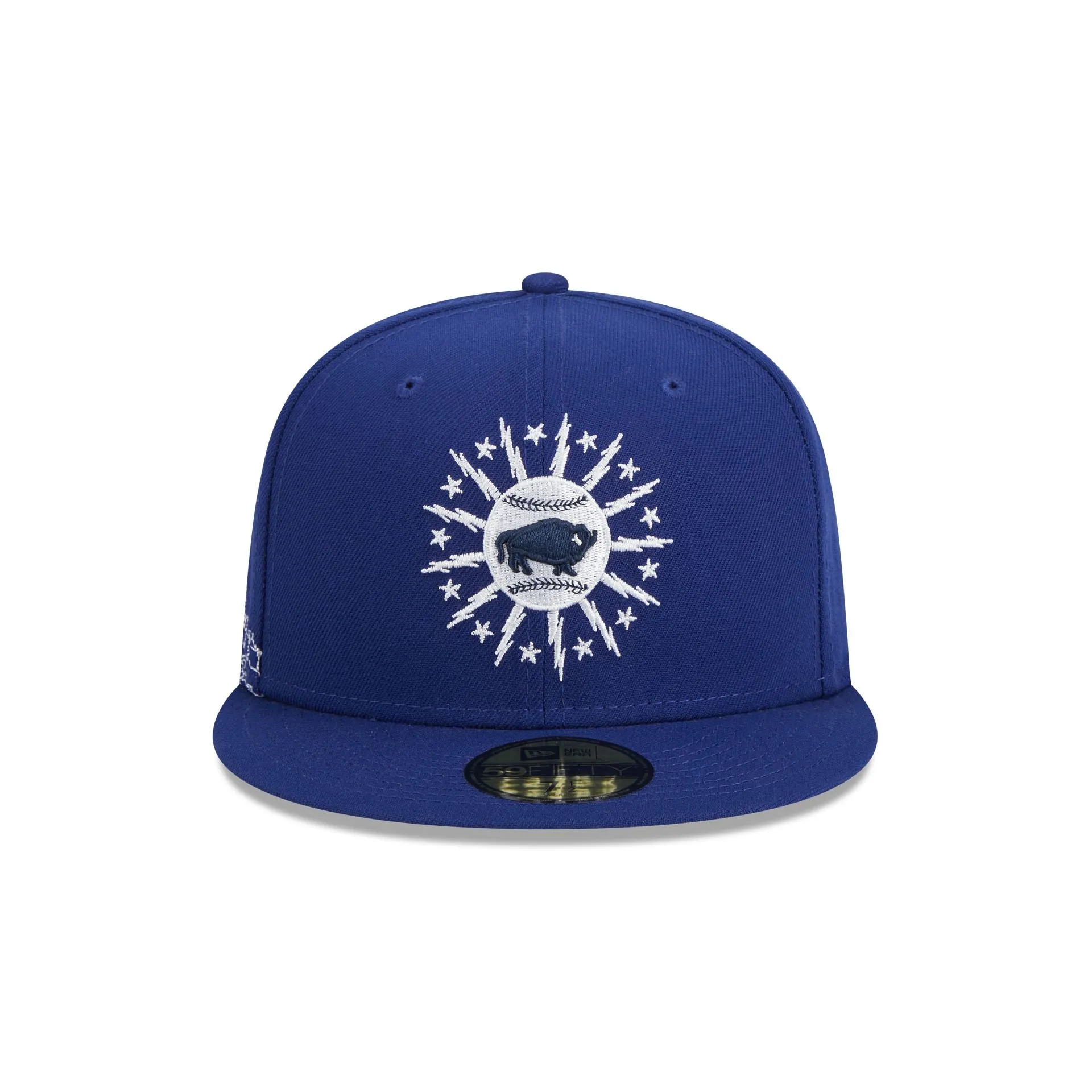 Buffalo Bisons Theme Night Blue 59FIFTY Fitted Hat sold by New Era product image thumbnail 2