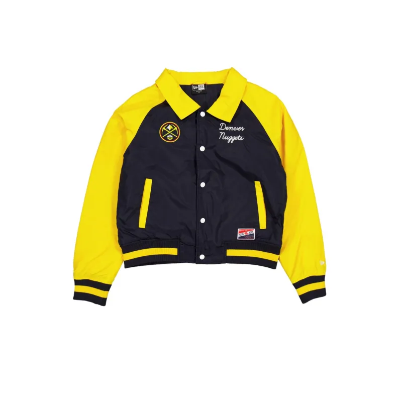 Denver Nuggets Throwback Women's Jacket sold by New Era