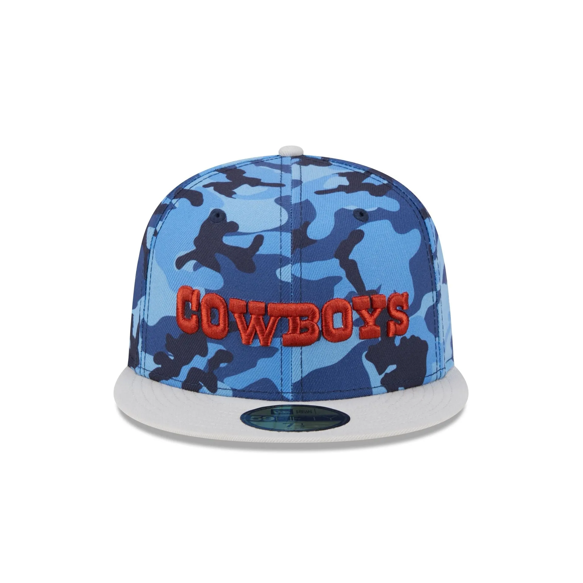 Dallas Cowboys Blue Camo 59FIFTY Fitted Hat sold by New Era product image thumbnail 2