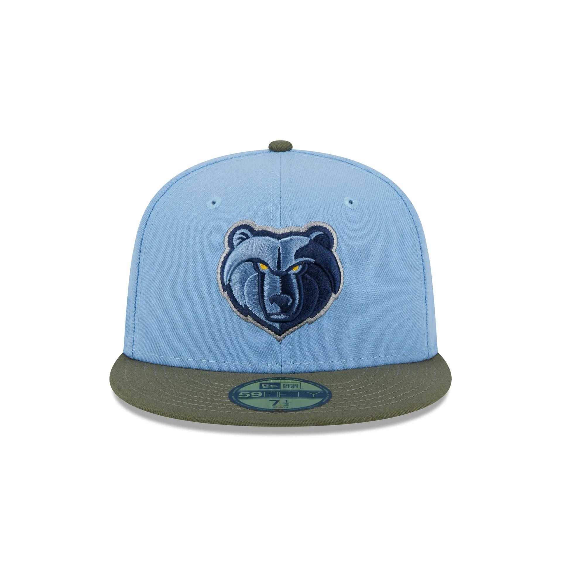 Memphis Grizzlies Olive Visor 59FIFTY Fitted Hat sold by New Era product image thumbnail 2