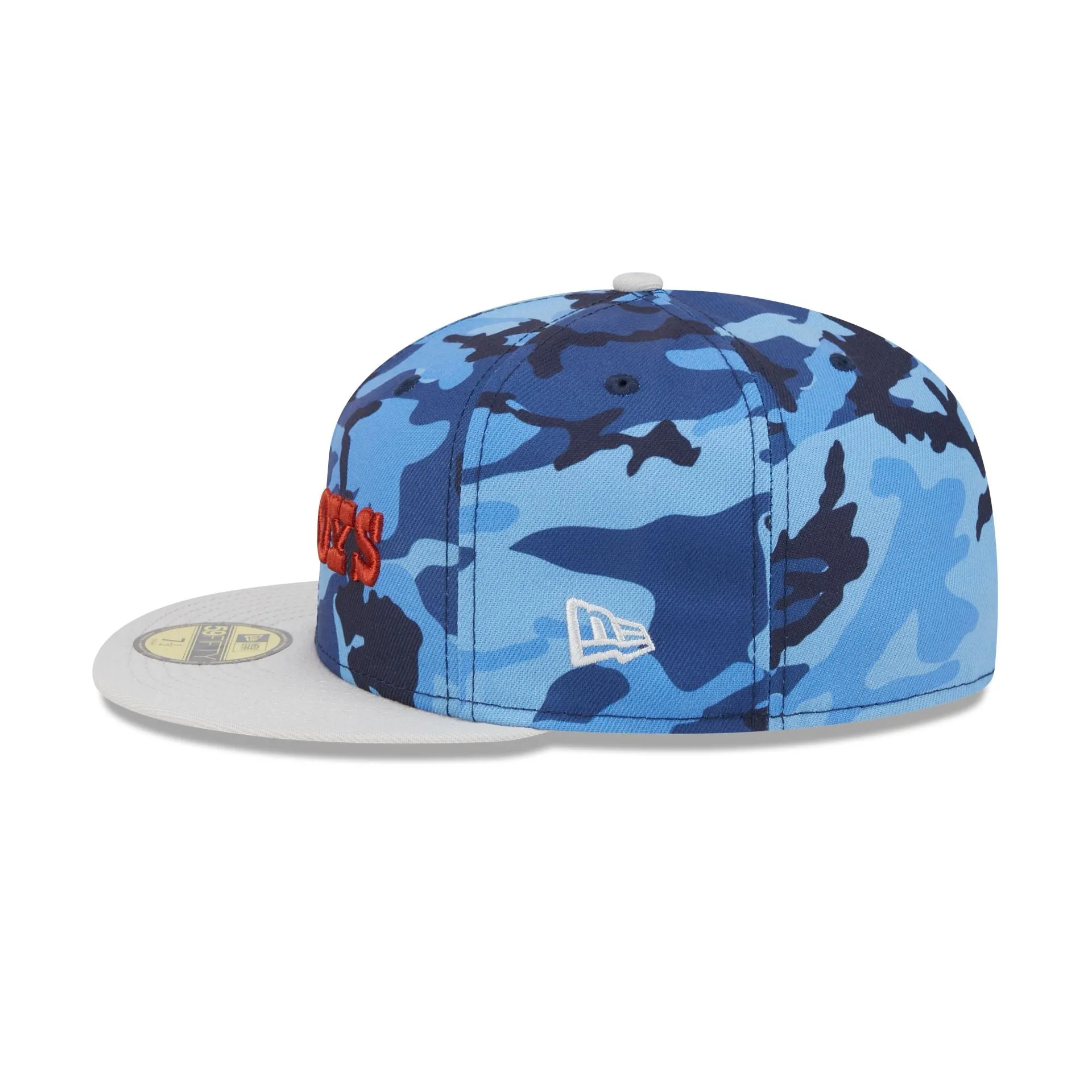 Dallas Cowboys Blue Camo 59FIFTY Fitted Hat sold by New Era product image thumbnail 5