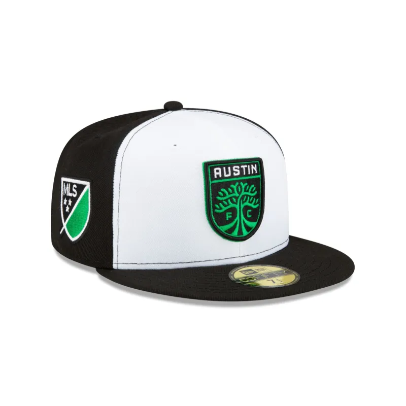 Austin FC 2024 MLS Kickoff 59FIFTY Fitted Hat sold by New Era