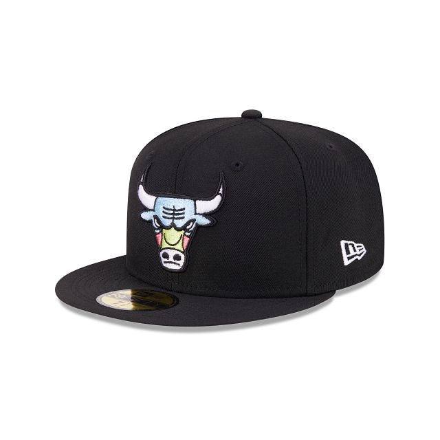 Chicago Bulls Color Pack Black 59FIFTY Fitted Hat sold by New Era product image thumbnail 3