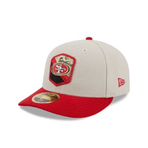 San Francisco 49ers 2023 Salute to Service Low Profile 59FIFTY Fitted Hat sold by New Era