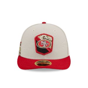 San Francisco 49ers 2023 Salute to Service Low Profile 59FIFTY Fitted Hat sold by New Era