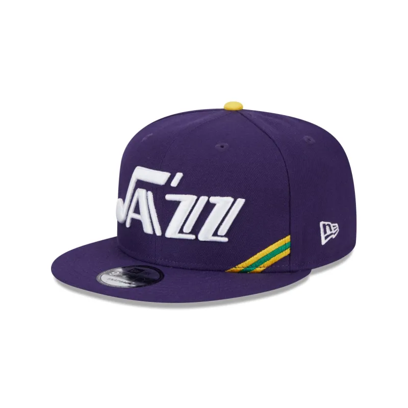 Utah Jazz Classic Edition Purple 9FIFTY Snapback Hat sold by New Era