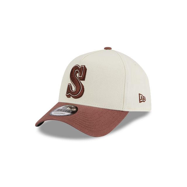 Seattle Mariners Visor Pop 9FORTY A-Frame Snapback sold by New Era