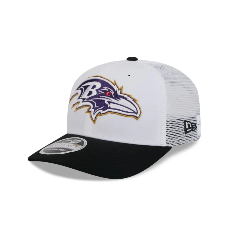 Baltimore Ravens 2024 Training 9SEVENTY Trucker Hat sold by New Era