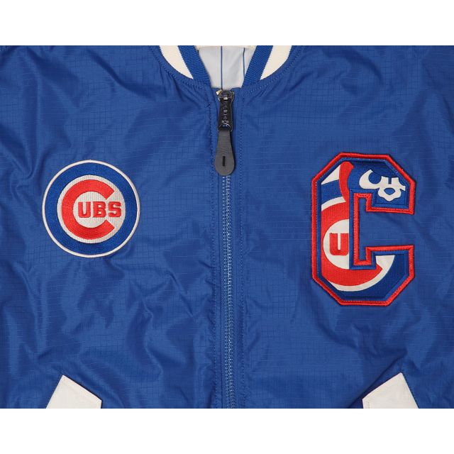 Alpha Industries X Chicago Cubs Alt MA-1 Bomber Jacket sold by New Era product image thumbnail 3