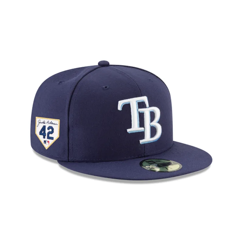 Tampa Bay Rays Jackie Robinson Day 2024 59FIFTY Fitted Hat sold by New Era