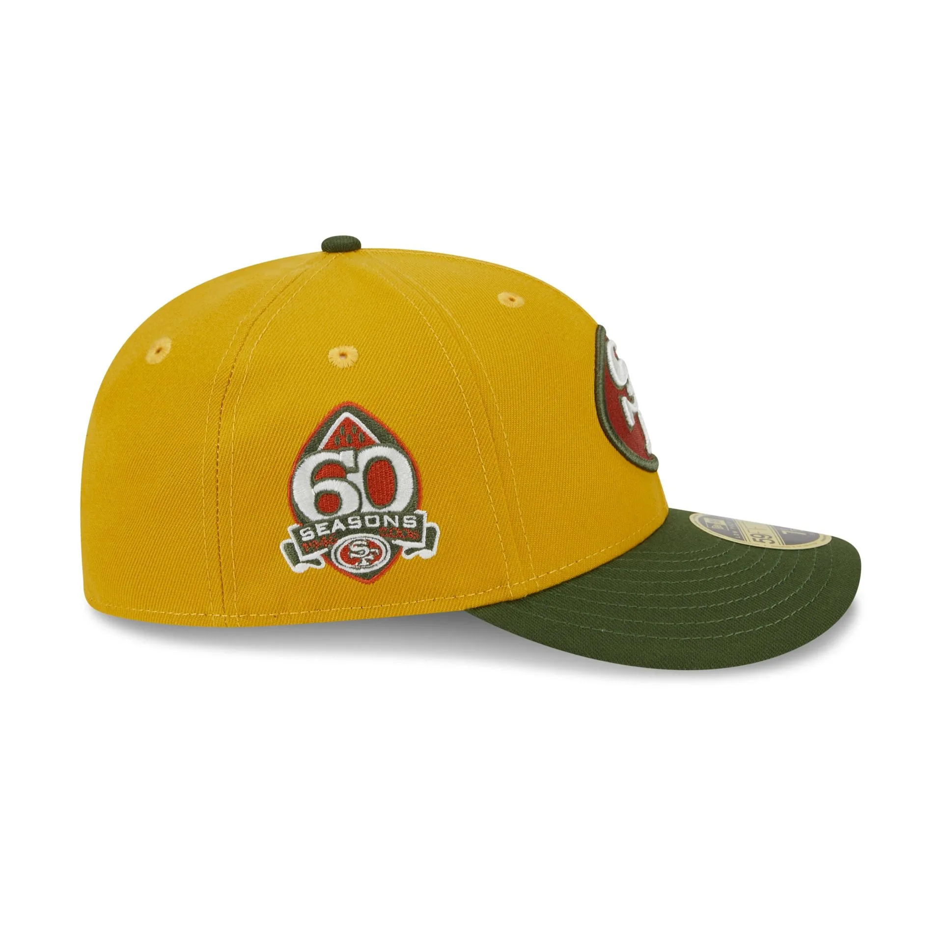 San Francisco 49ers Cinnamon Sage Low Profile 59FIFTY Fitted Hat sold by New Era product image thumbnail 4