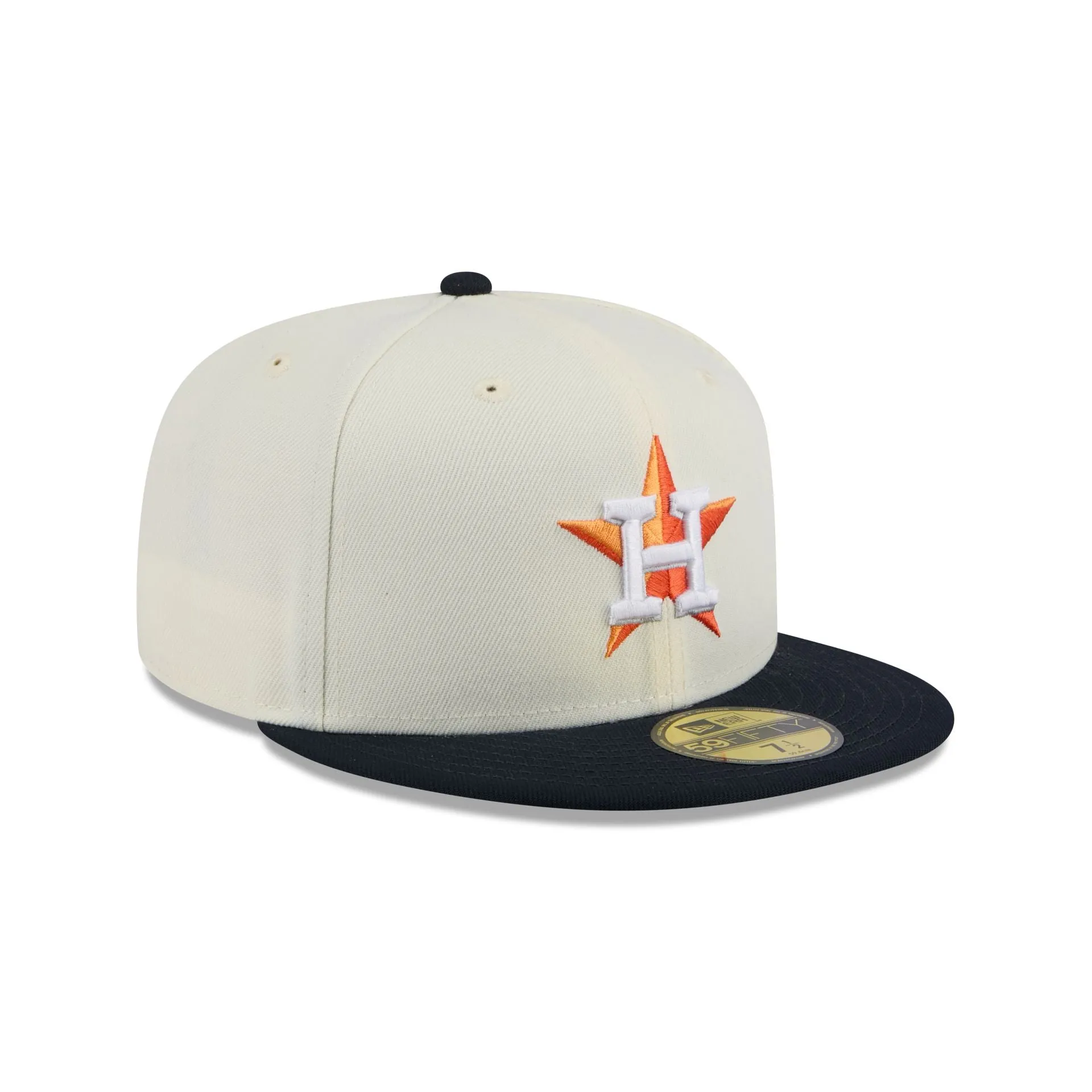 Houston Astros Chrome 59FIFTY Fitted Hat sold by New Era product image thumbnail 3