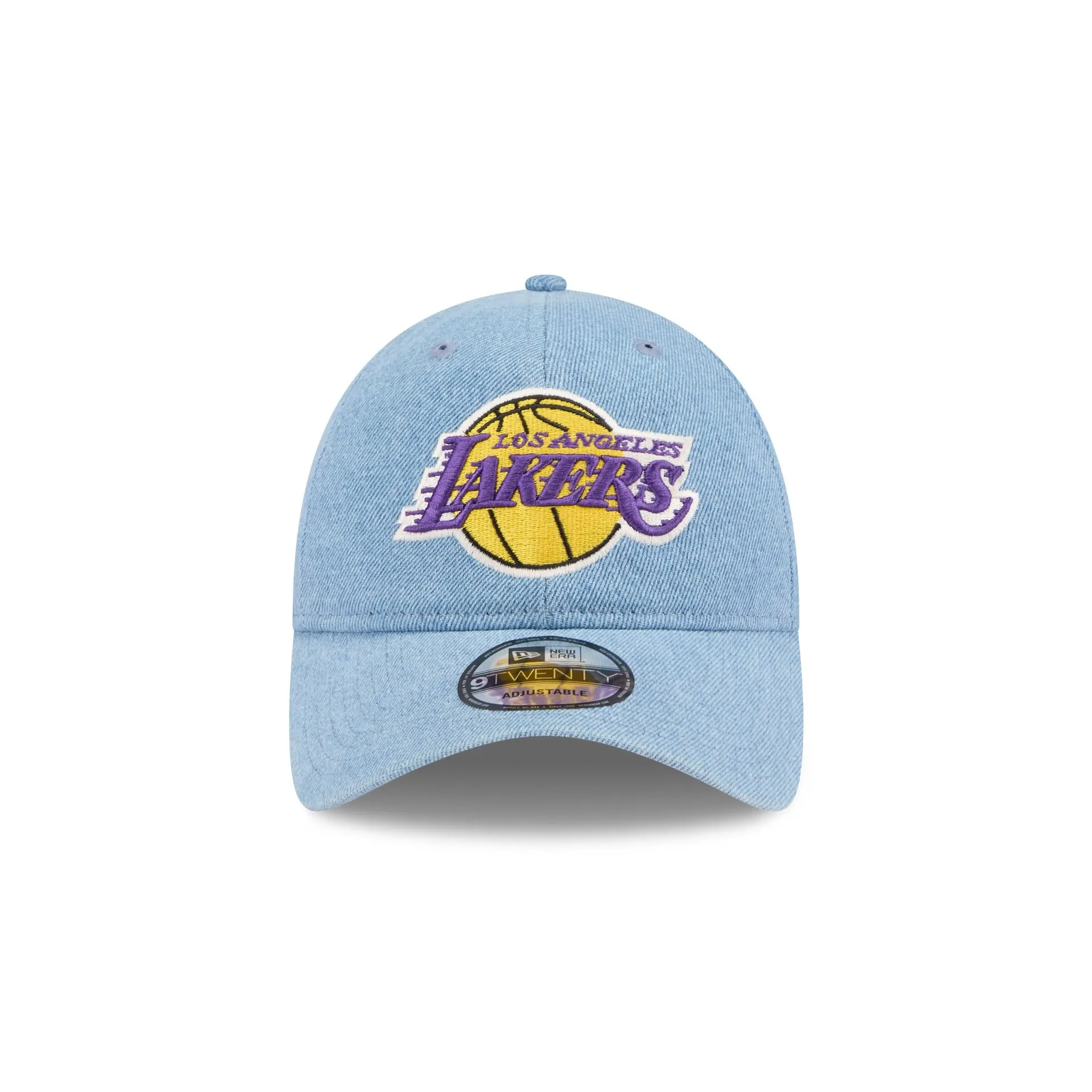 Los Angeles Lakers Washed Denim 9TWENTY Adjustable Hat sold by New Era product image thumbnail 2