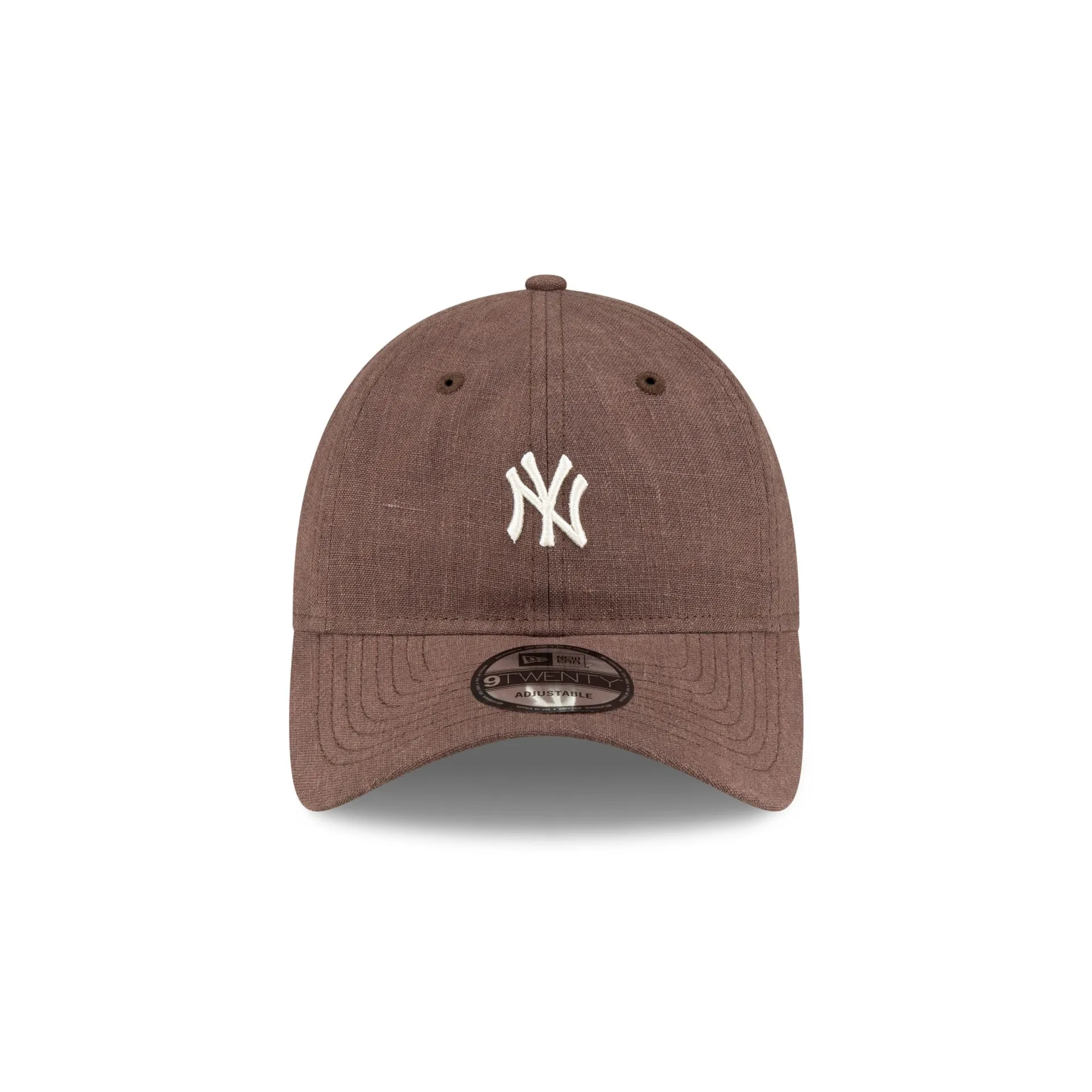 New York Yankees Soft Linen Brown 9TWENTY Adjustable Hat sold by New Era product image thumbnail 2