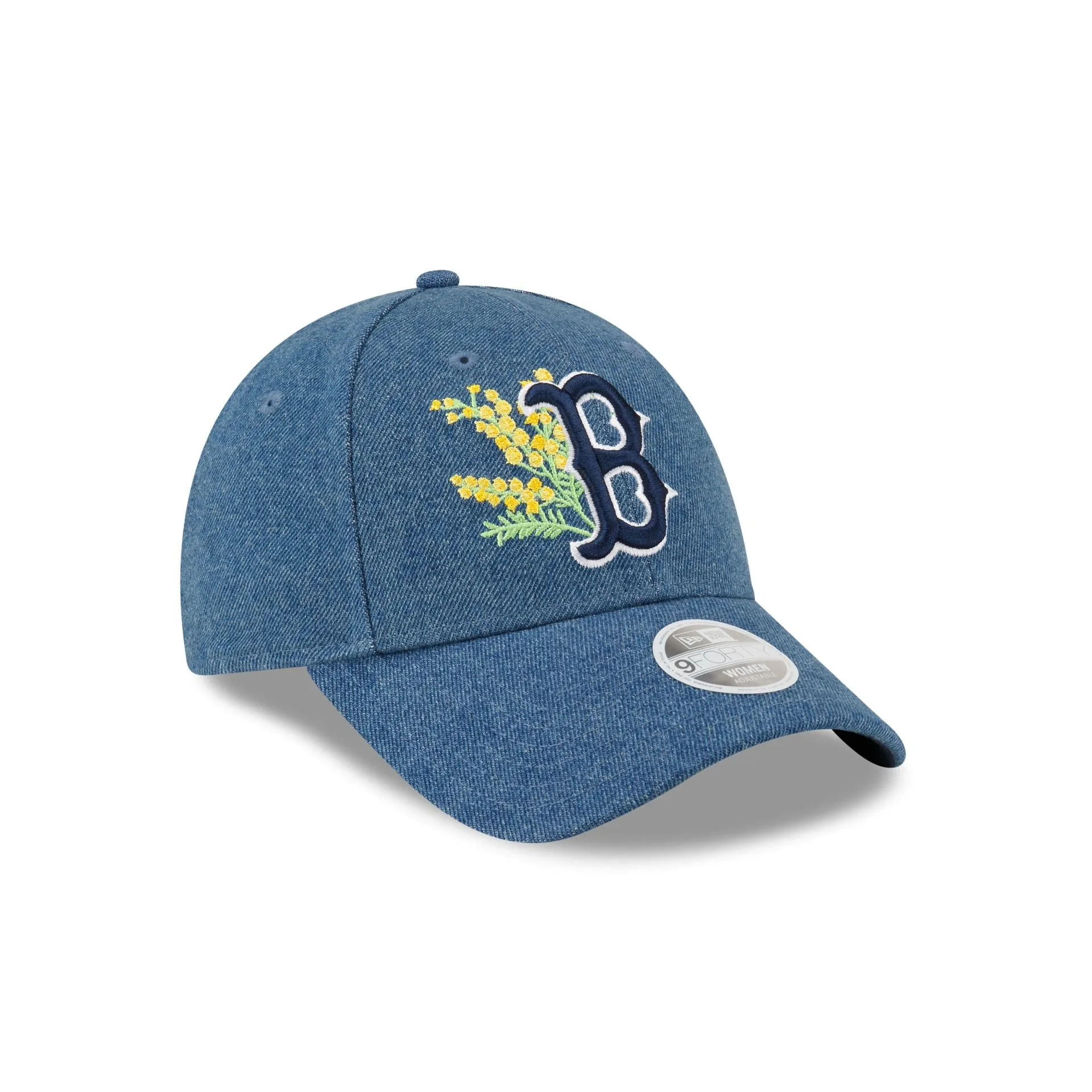 Boston Red Sox Denim Mimosa Women's 9FORTY Adjustable Hat sold by New Era product image thumbnail 3