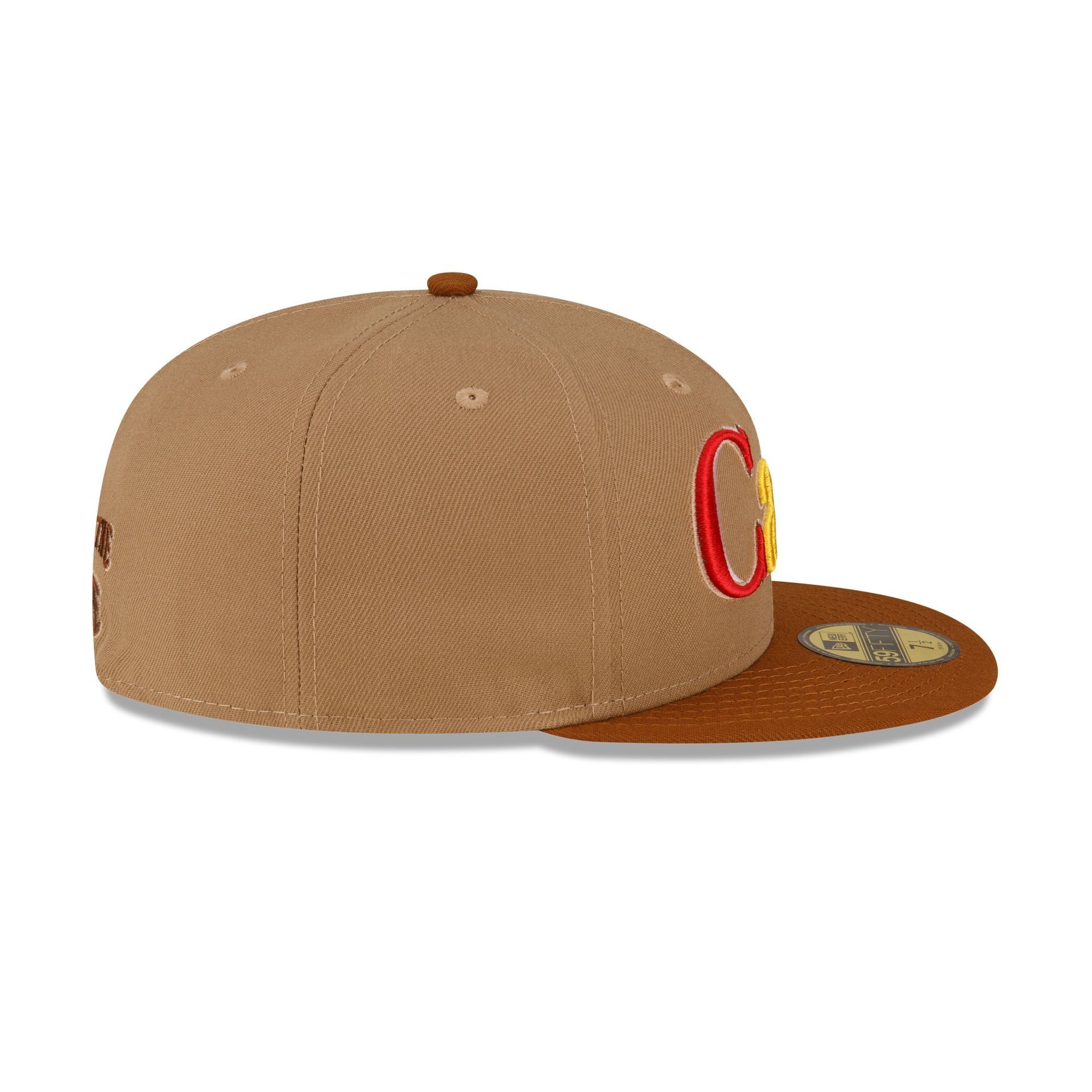 Cafe X New Era Tan 59FIFTY Fitted Hat sold by New Era product image thumbnail 5