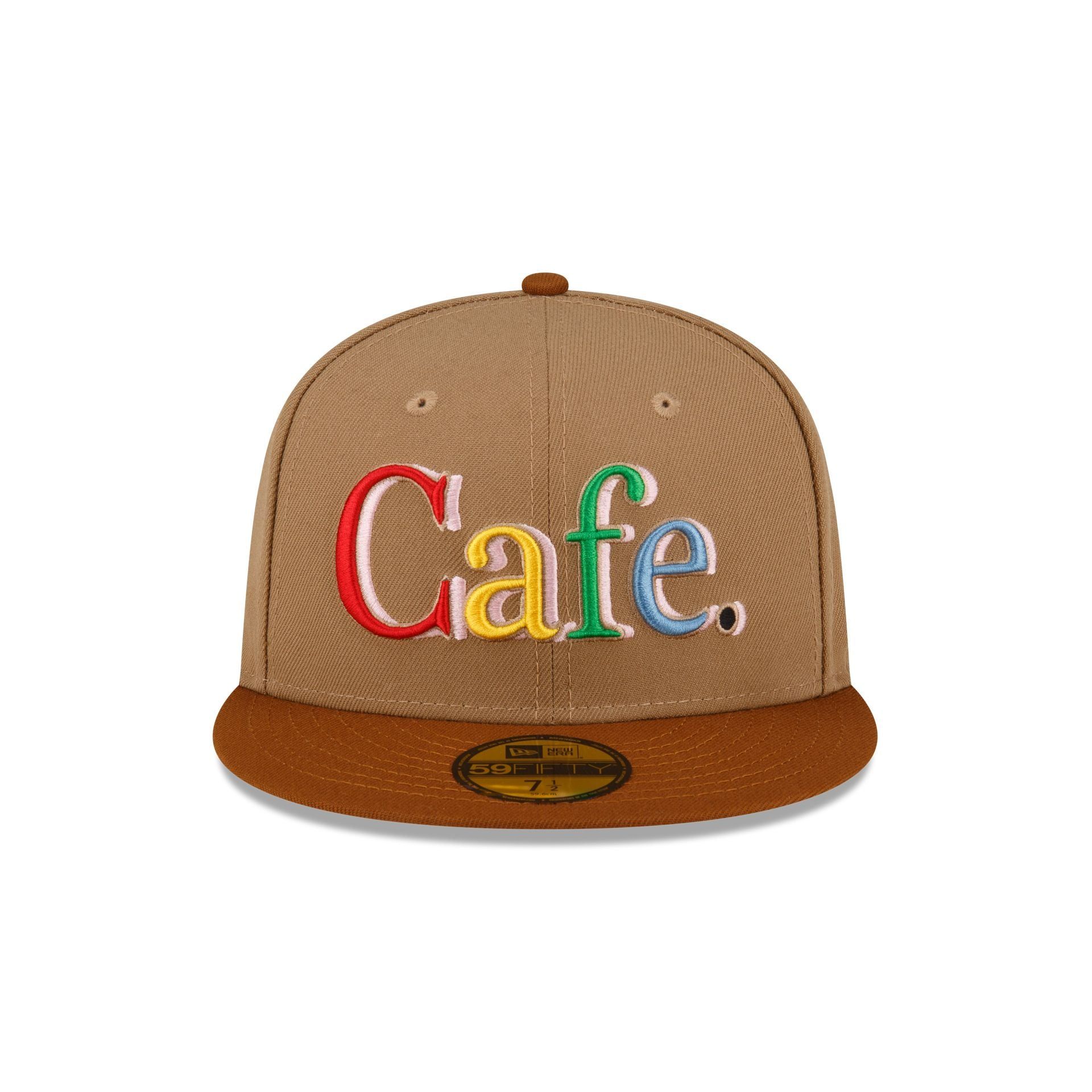 Cafe X New Era Tan 59FIFTY Fitted Hat sold by New Era product image thumbnail 2