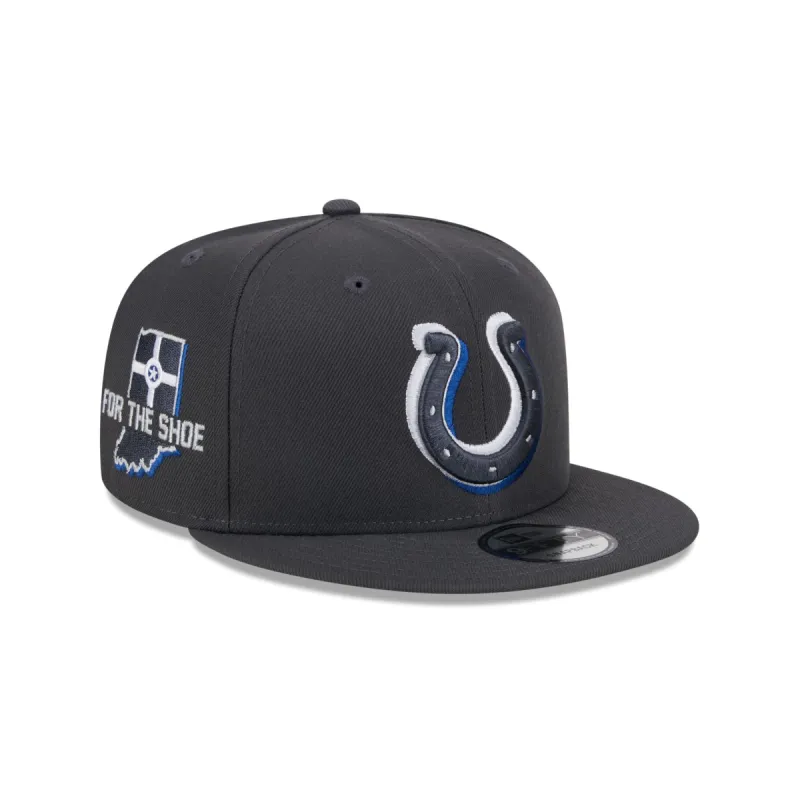 Indianapolis Colts 2024 Draft 9FIFTY Snapback Hat sold by New Era
