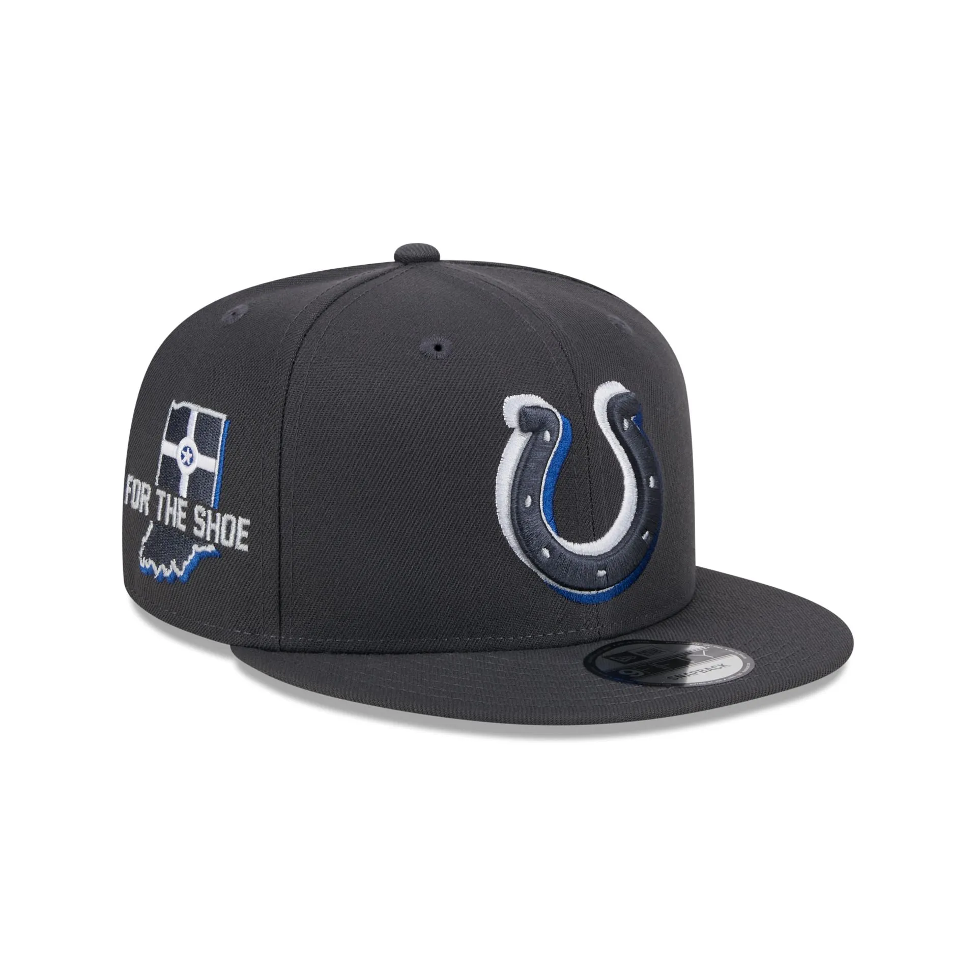 Indianapolis Colts 2024 Draft 9FIFTY Snapback Hat sold by New Era