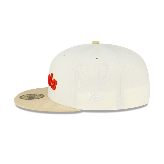 Just Caps Chrome California Angels 59FIFTY Fitted Hat sold by New Era product image thumbnail 4