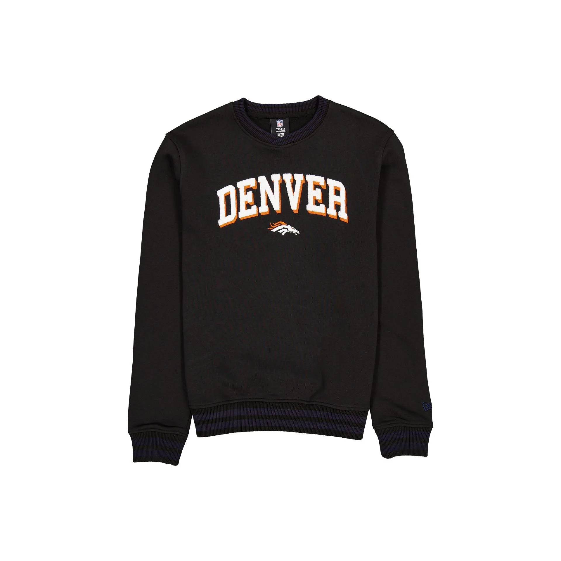 Denver Broncos Sport Night Black Crewneck sold by New Era