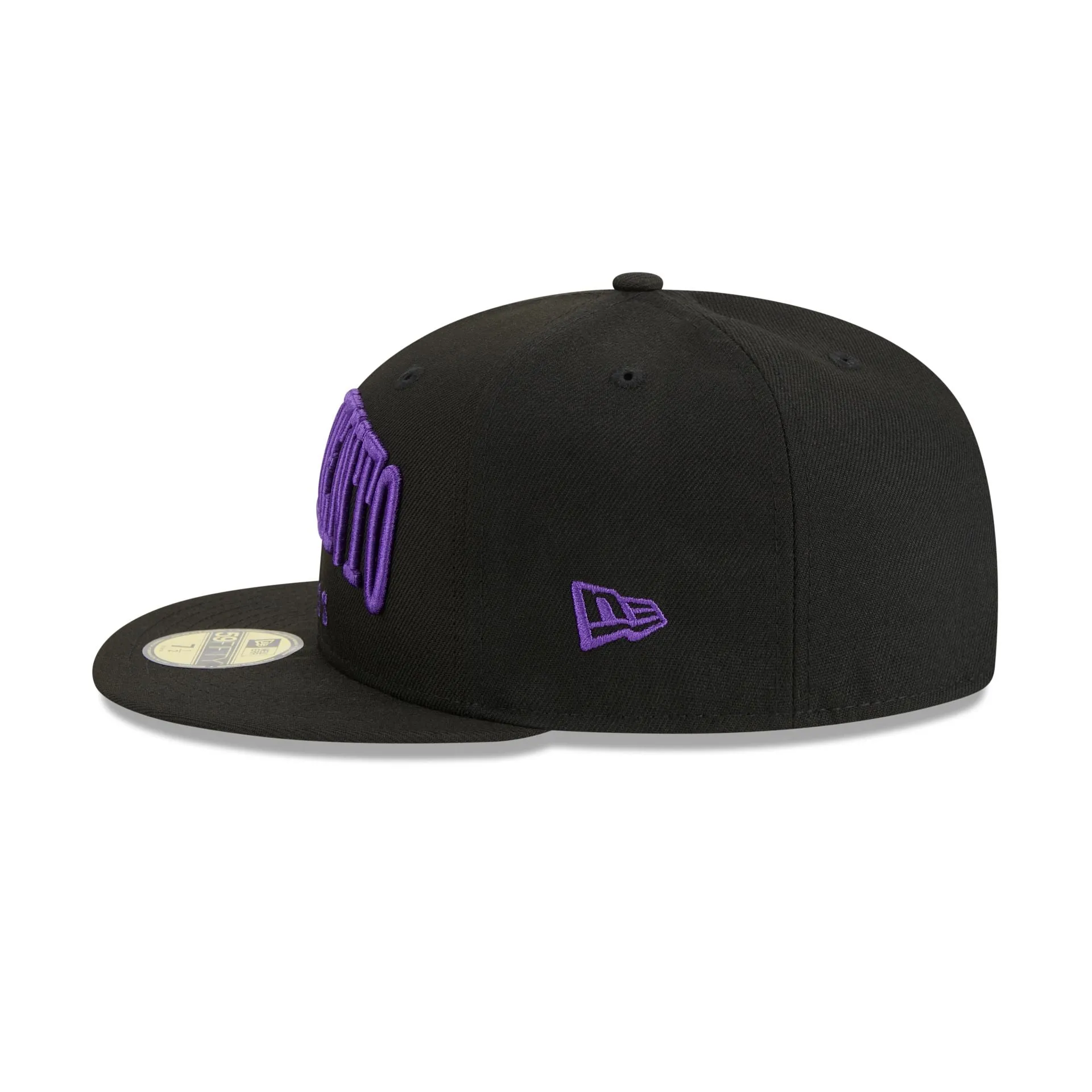 Sacramento Kings Sport Night Wordmark 59FIFTY Fitted Hat sold by New Era product image thumbnail 5