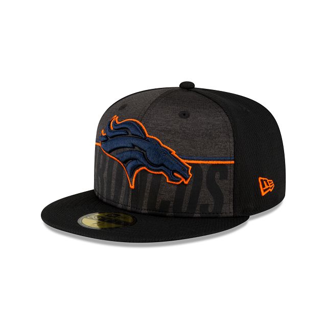 Denver Broncos 2023 Training Black 59FIFTY Fitted Hat sold by New Era