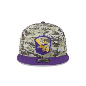 Minnesota Vikings 2023 Salute to Service Camo 9FIFTY Snapback Hat sold by New Era