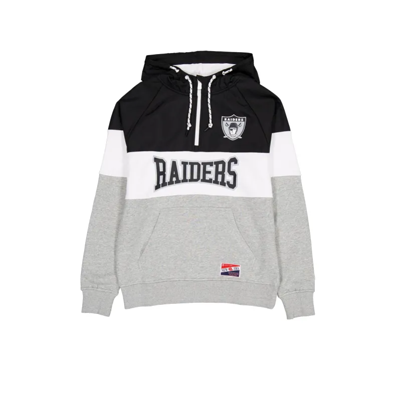 Las Vegas Raiders Throwback Color Block Hoodie sold by New Era