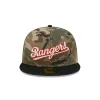 Texas Rangers Camo Crown 59FIFTY Fitted Hat sold by New Era