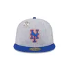New York Mets 70th Anniversary Gray 59FIFTY Fitted Hat sold by New Era