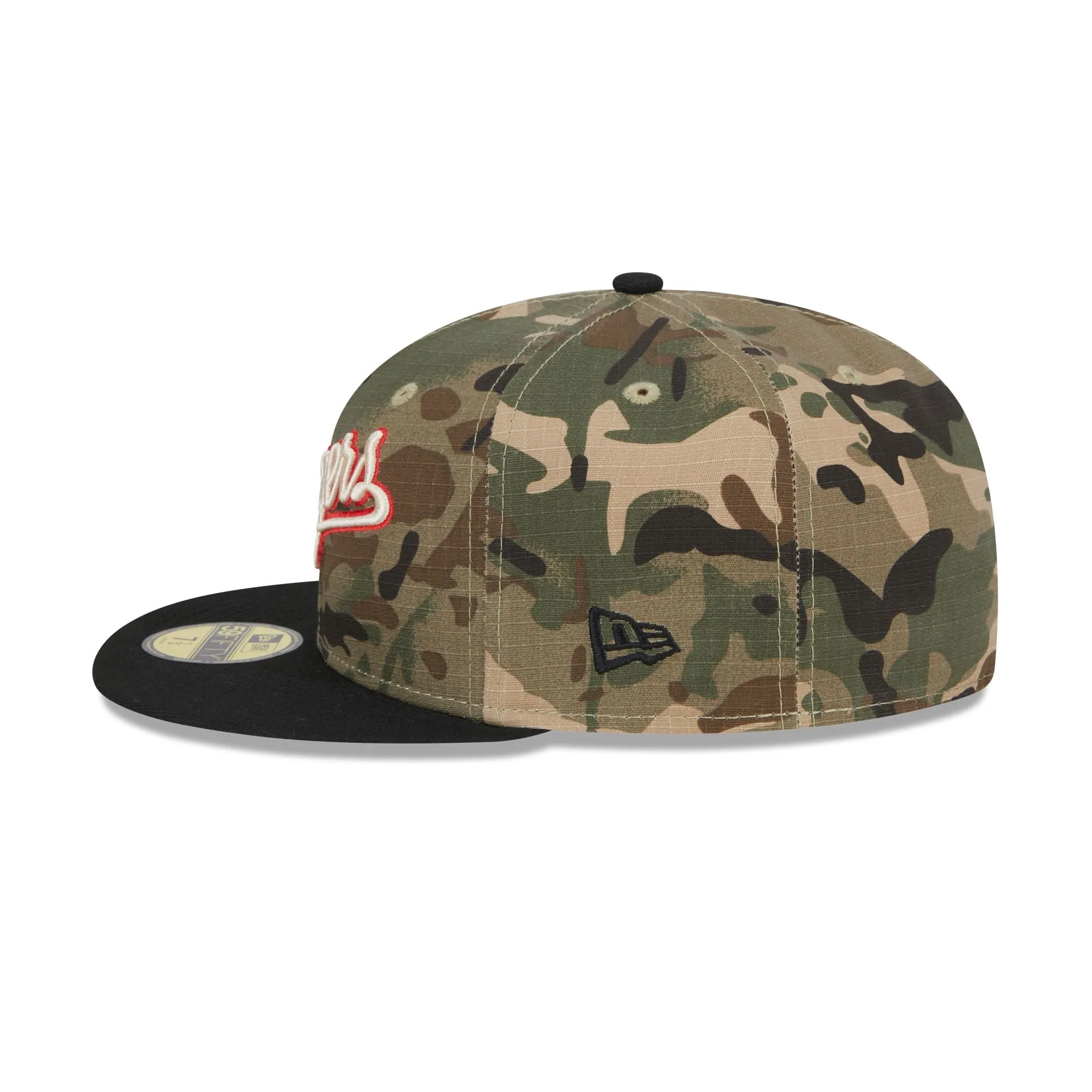 Texas Rangers Camo Crown 59FIFTY Fitted Hat sold by New Era product image thumbnail 5