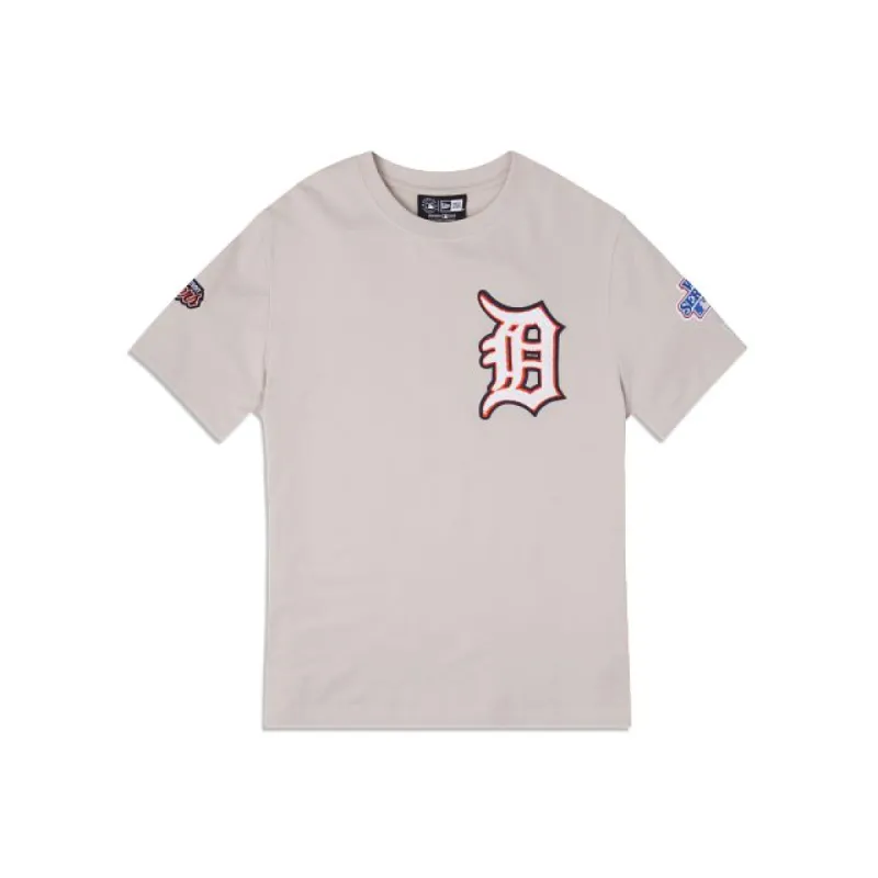 Detroit Tigers Logo Select Chrome T-Shirt sold by New Era