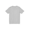 Oakland Athletics Throwback Gray Pinstripe T-Shirt sold by New Era