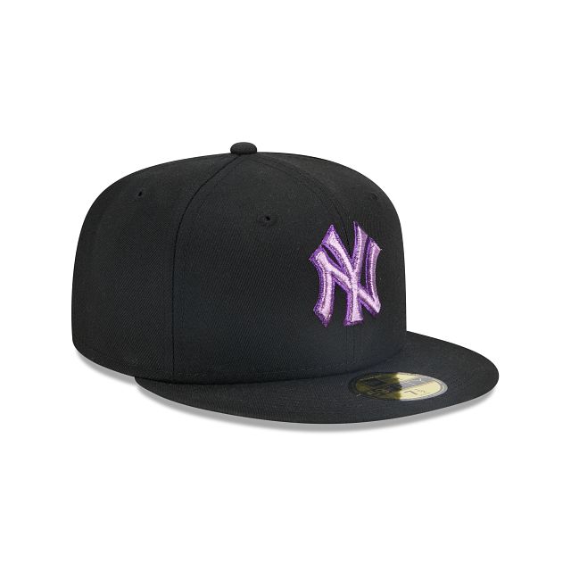 New York Yankees Metallic Pop 59FIFTY Fitted Hat sold by New Era product image thumbnail 3