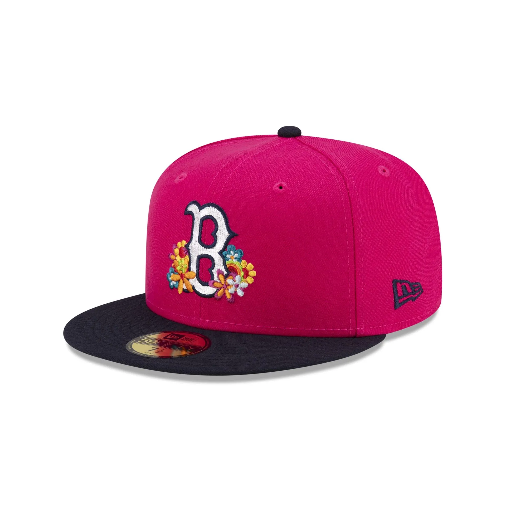 ローズ Just Caps Flower Power Boston Red Sox 59FIFTY Fitted Hat