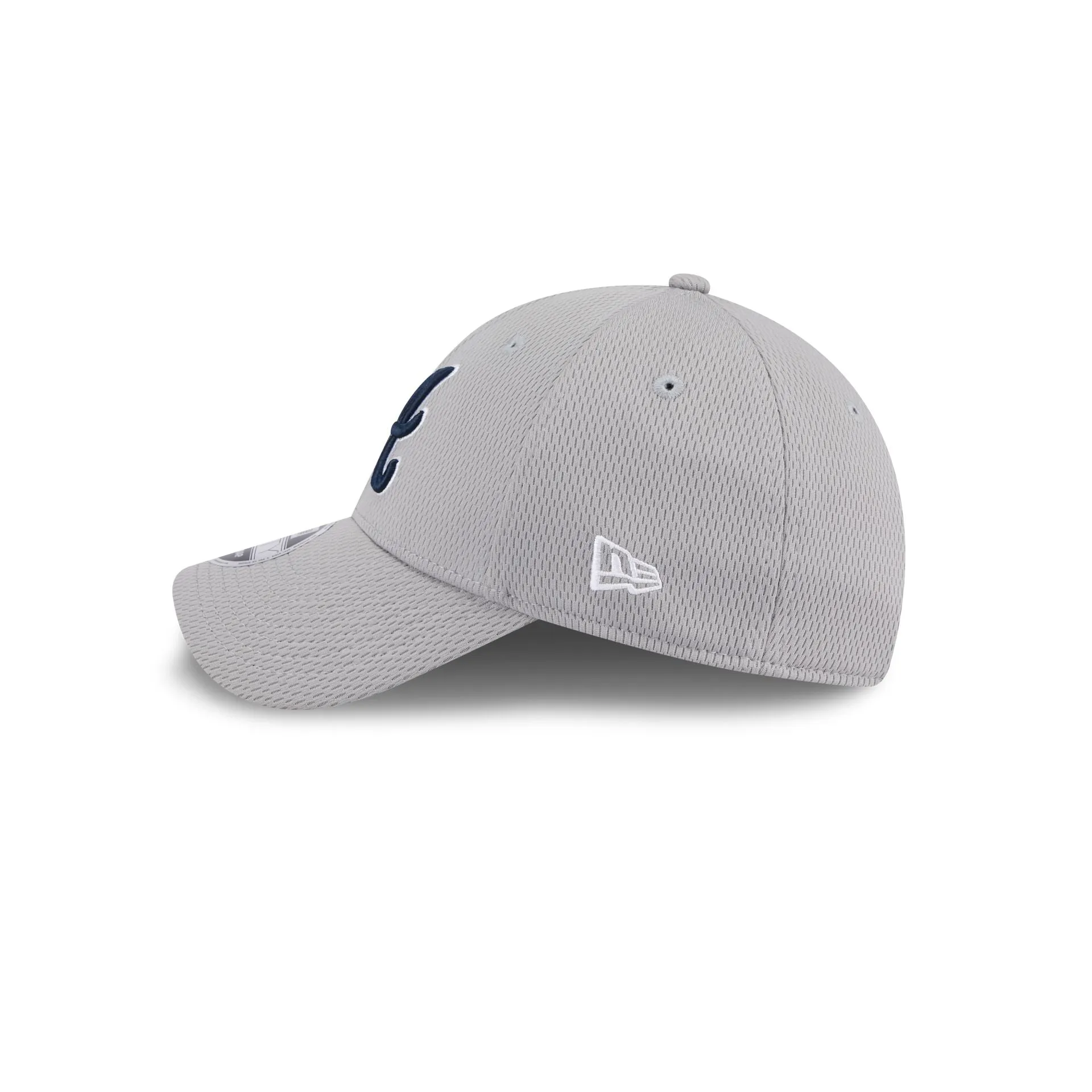 Atlanta Braves Gray 9FORTY Stretch-Snap Hat sold by New Era product image thumbnail 4