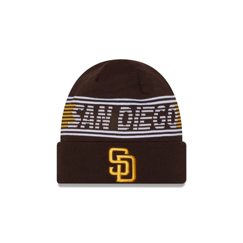San Diego Padres 2024 Clubhouse Cuff Knit Hat sold by New Era