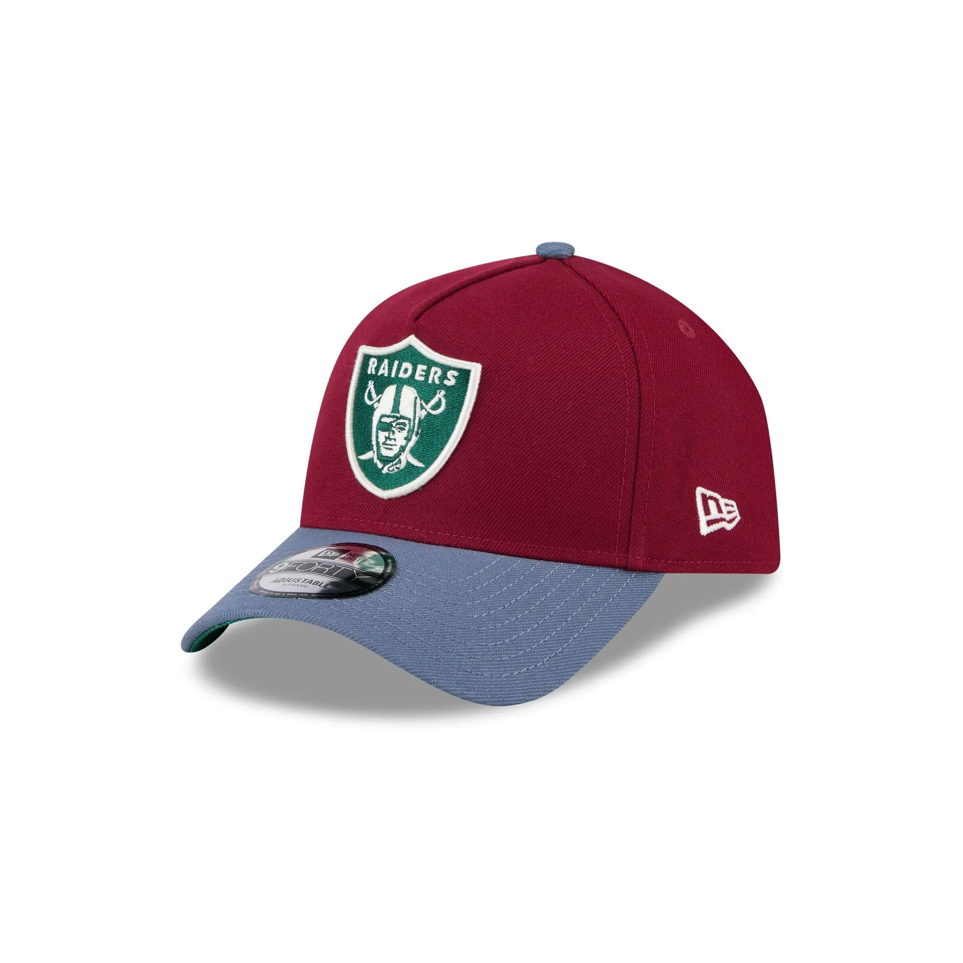 Las Vegas Raiders Cherry 9FORTY A-Frame Snapback Hat sold by New Era product image thumbnail 3